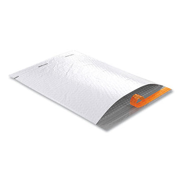 Coastwide Professional™ Self-sealing Poly Bubble Mailer, #7, Square Flap, Self-adhesive Closure, 15 X 19, White, 50-pack freeshipping - TVN Wholesale